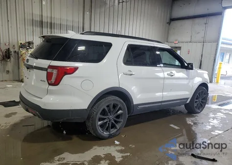 2017 Ford Explorer Xlt из США, поврежденный, VIN 1FM5K8D89HGC74245
